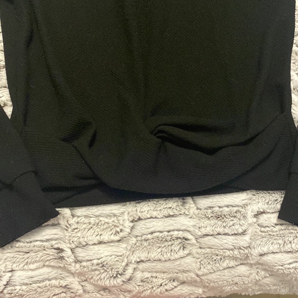 Black Knot Front Sweater - Picture 3 of 3